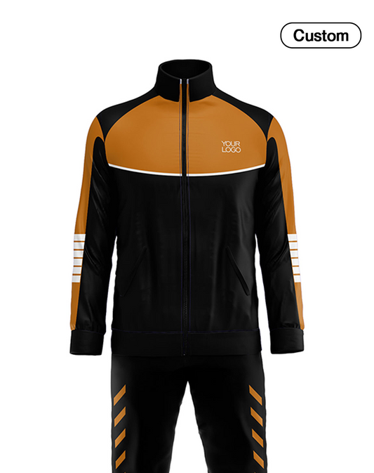 Custom Tracksuit – Contrast Panel Design – Personalized Training Set
