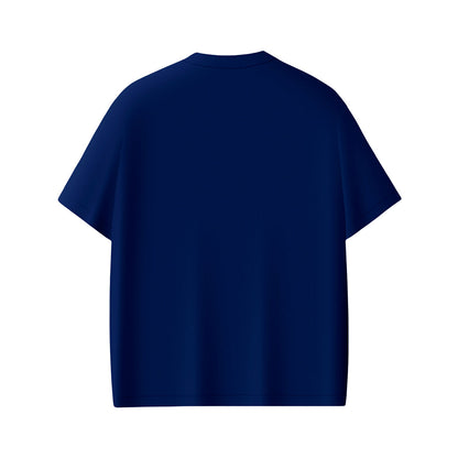Custom Men Drop Shoulder Tee - Solid Design Personalized Top
