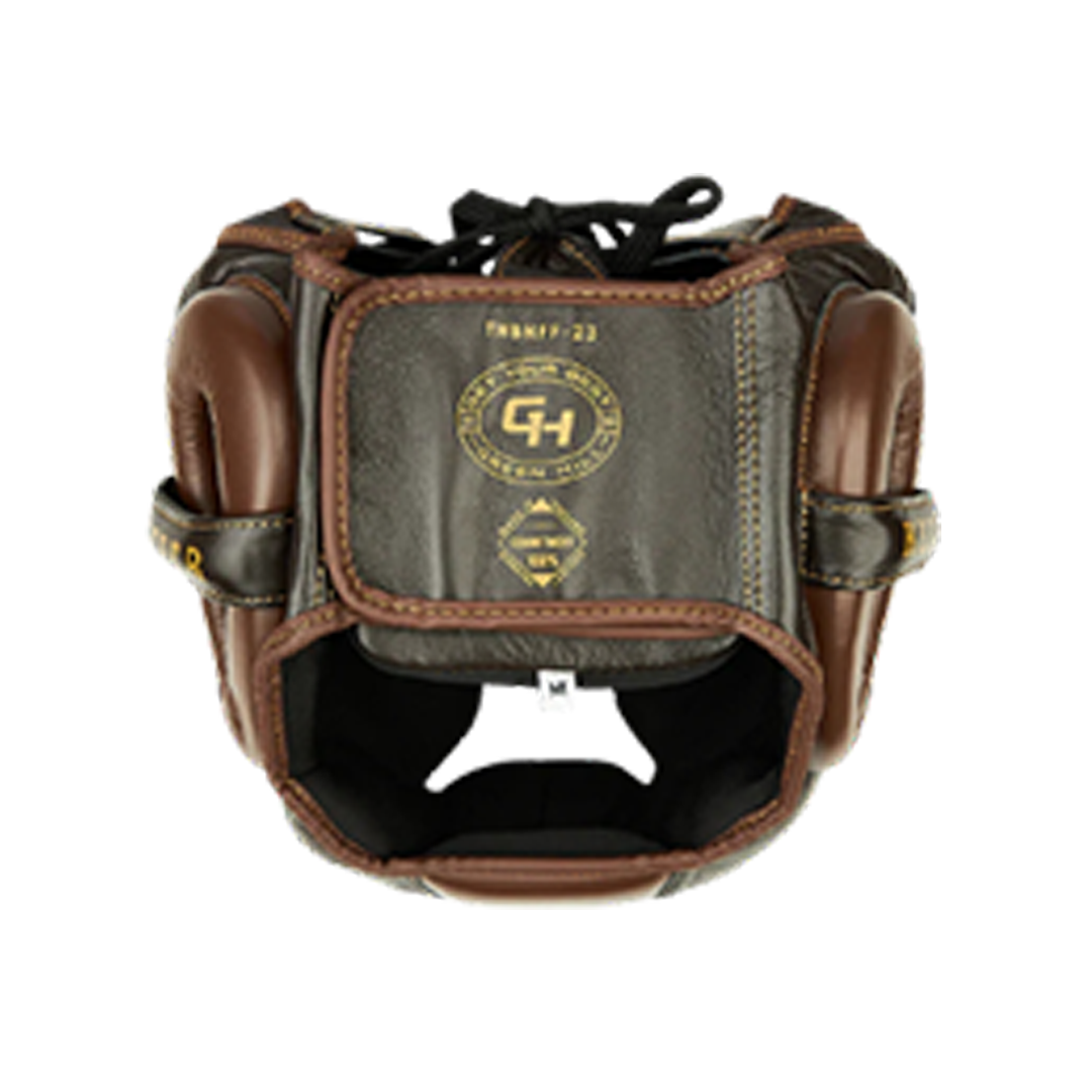 Boxing Head Gear - KEEPER - Tan Brown