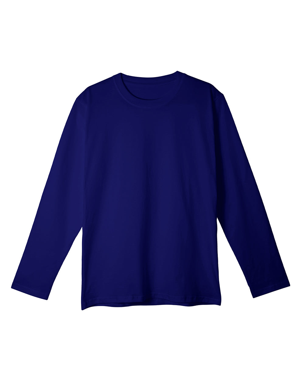 Custom Men Tee Full Sleeves Solid Design - Personalized Tees