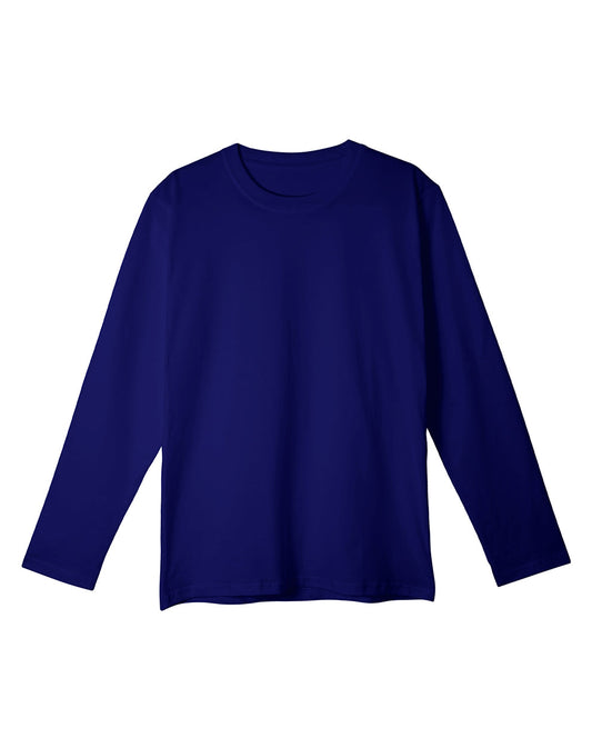 Custom Men Full Sleeves Tee Solid Design - Personalized Tees