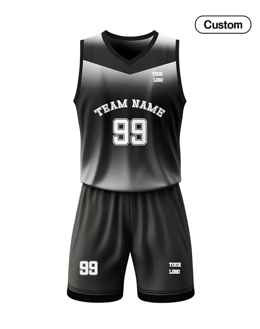 Custom Basketball Uniform - Gradient Design - Personalized Uniform