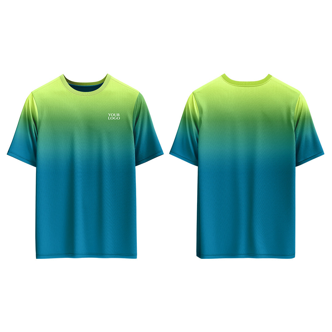 Custom T-Shirt - Gradient Design - Personalized Casual Wear