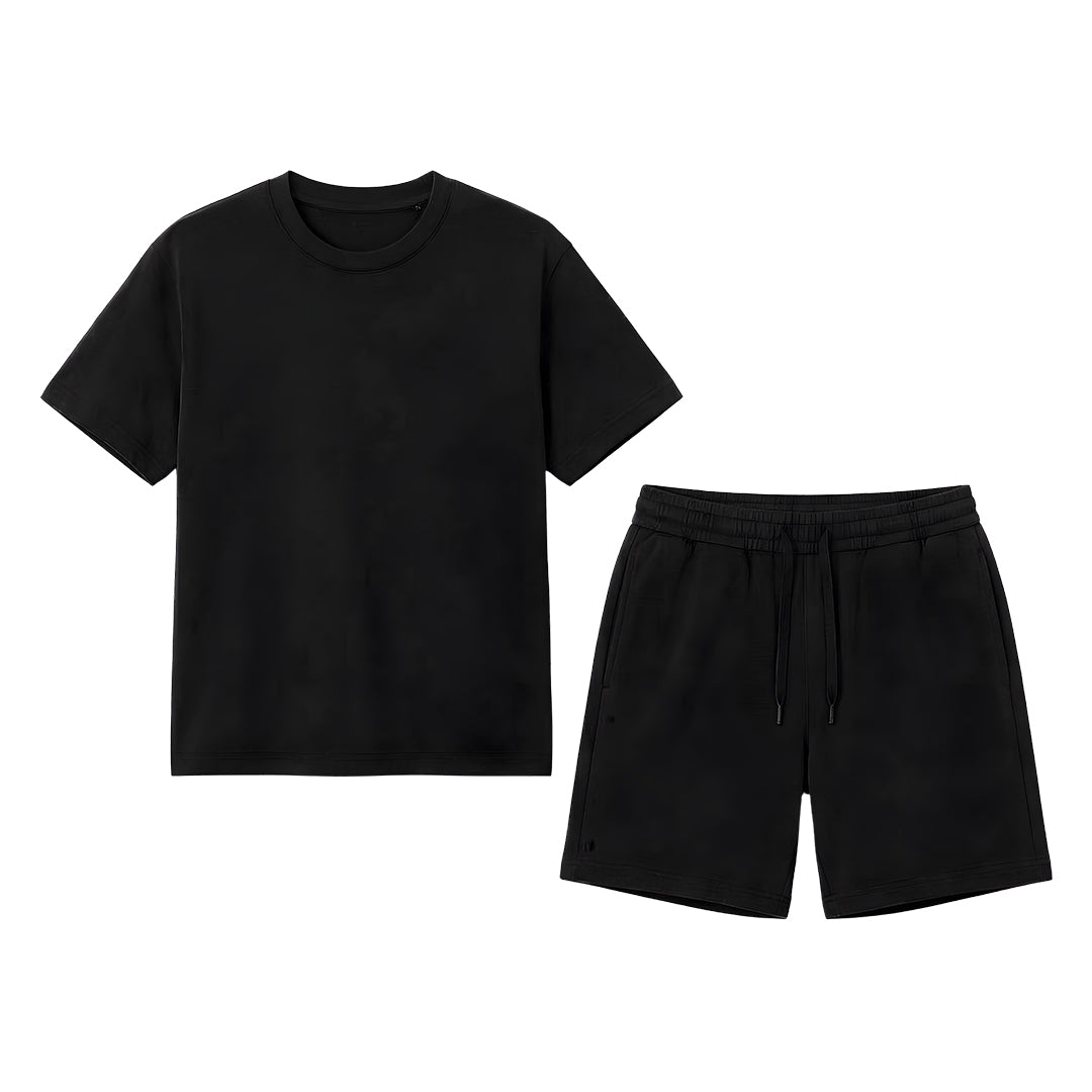Custom Men Co-ord Set - Solid Design - Personalized Outfit