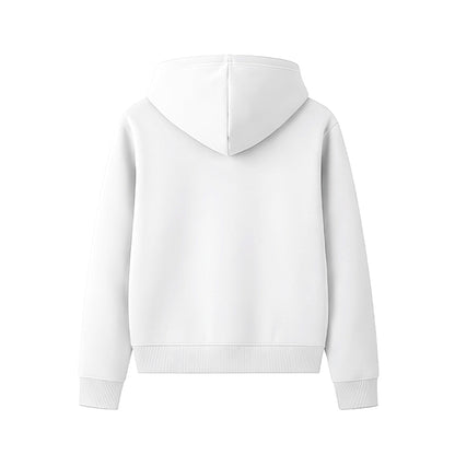 Custom Women Basic Hoodie - Solid Design Personalized Pullover