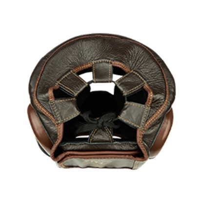 Boxing Head Gear - KEEPER - Tan Brown