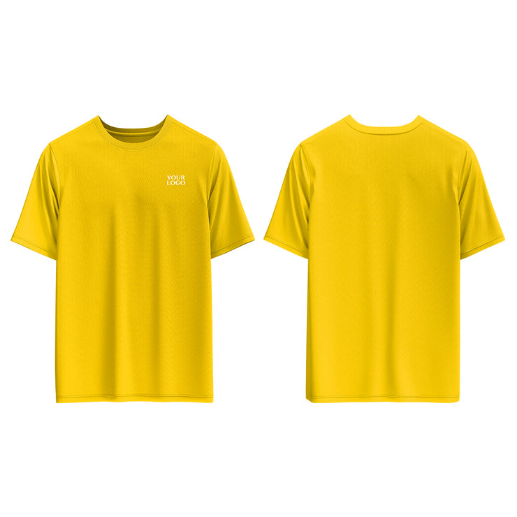 Casual T-Shirt - Solid Custom Logos & Team Colors