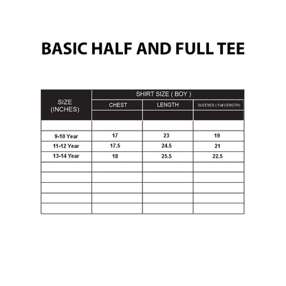 Custom Boys T-Shirts - Solid Design - Personalized Tees