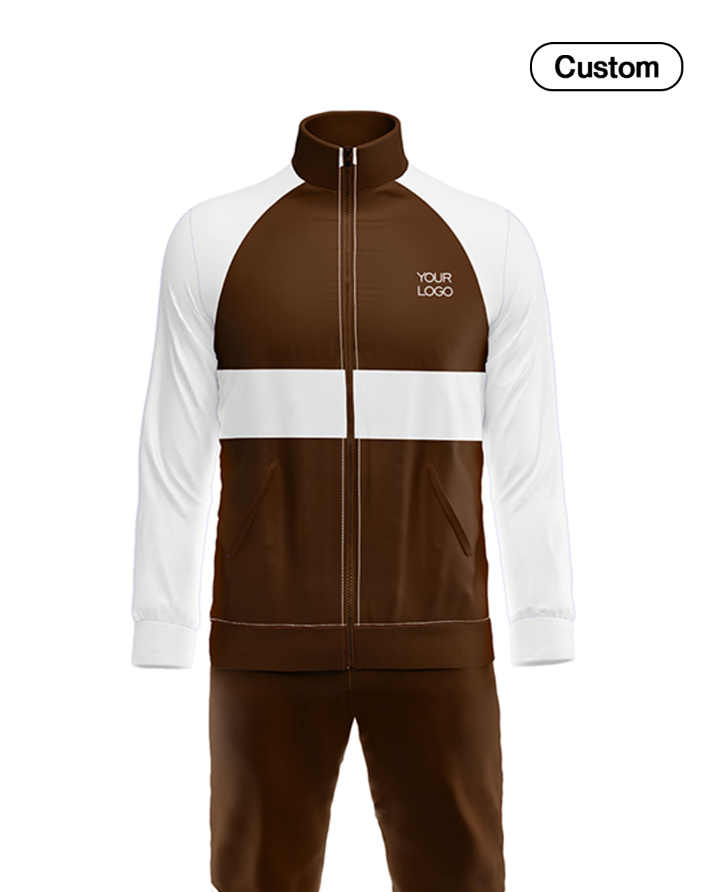 Custom Tracksuit - Raglan Panel Design - Personalized Wear