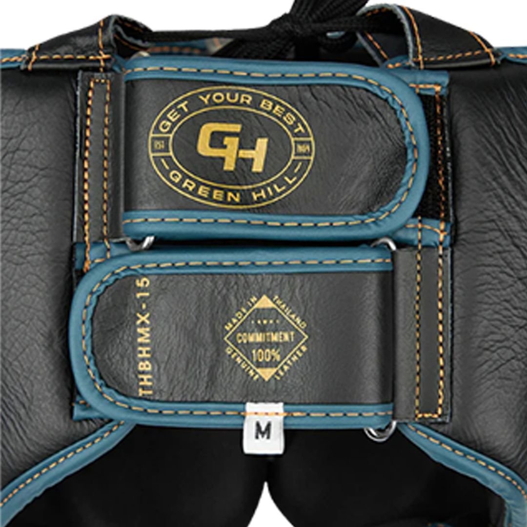 Boxing Head Gear - AZTEC - Blue Black