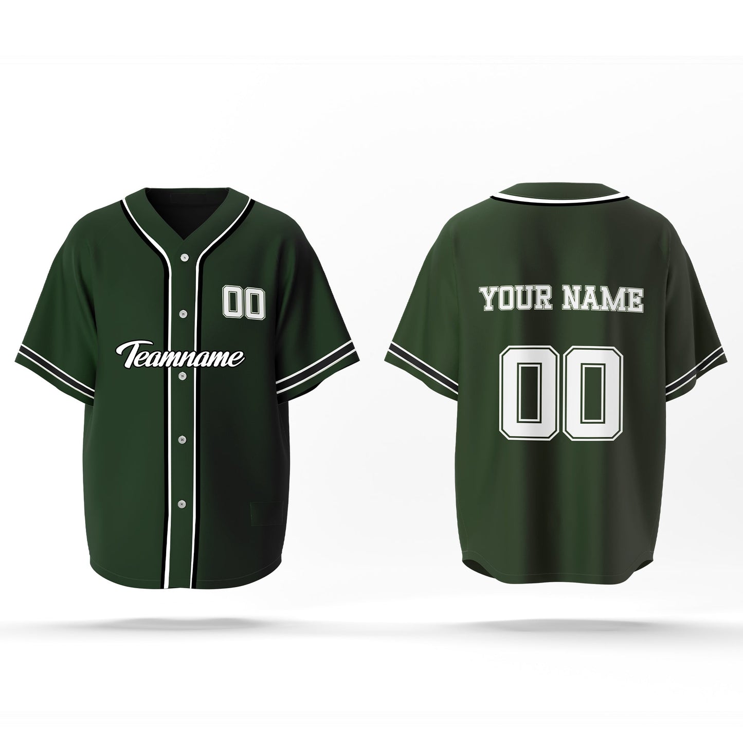 Custom Baseball Jersey - Vector Design - Personalized Gear