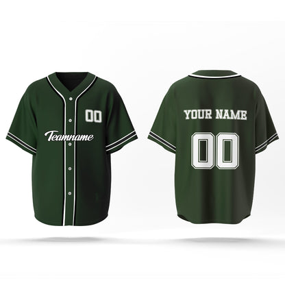 Custom Baseball Jersey - Vector Design - Personalized Gear