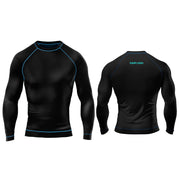 Rash Guard T-Shirts - Accents Custom Logo & Team Colors