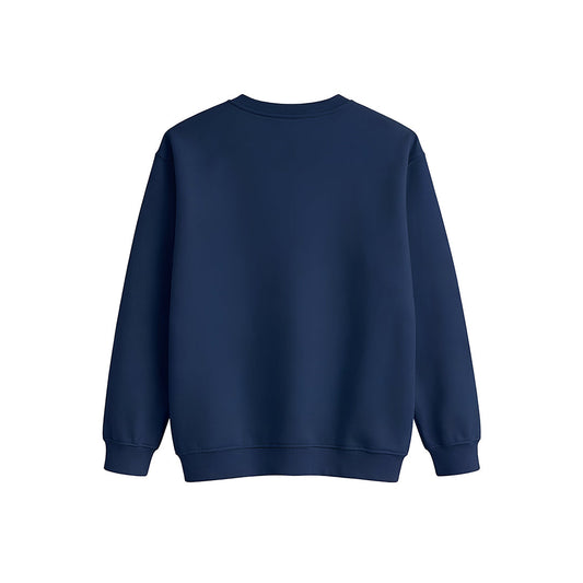 Custom Women Sweatshirt - Solid Color Personalized Crewneck