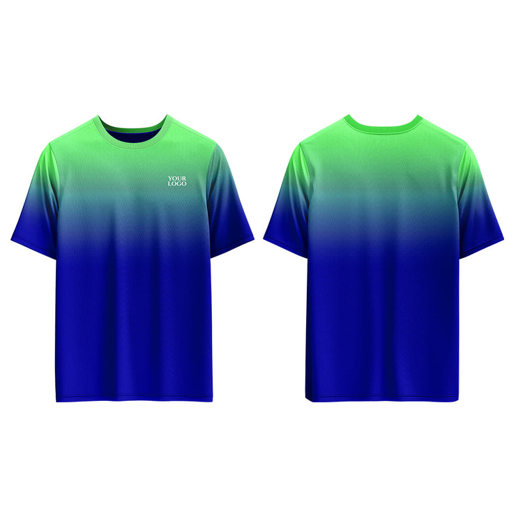 Casual T-Shirt - Gradients Custom Logos & Team Colors