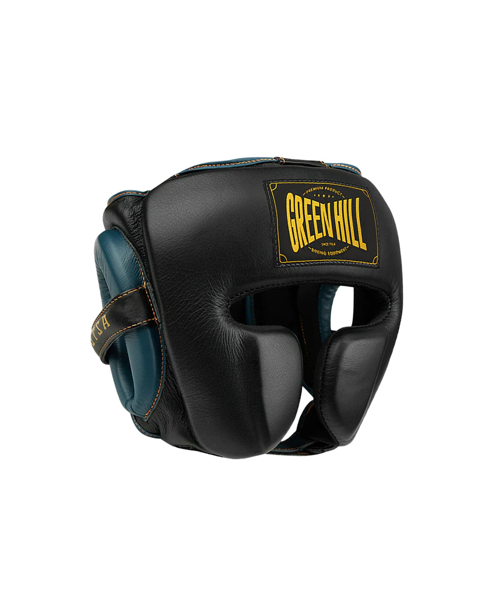 Boxing Head Gear - AZTEC - Blue Black