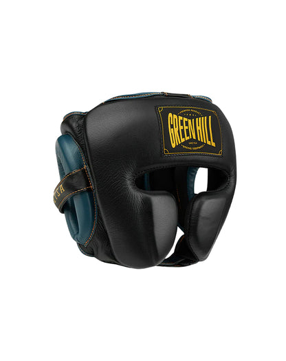 Boxing Head Gear - AZTEC - Blue Black