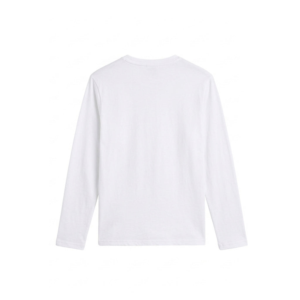 Custom Men Henley Full Sleeves - Solid Color Personalized Top