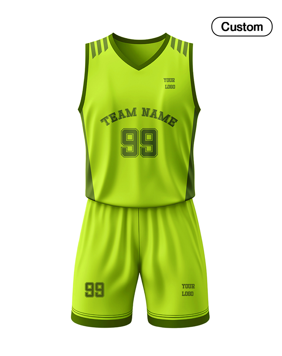 Custom Basketball Uniform - Vector Design - Personalized Teamwear