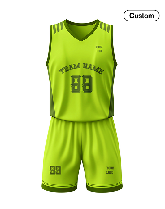 Custom Basketball Uniform – Vector Plain Design – Personalized Teamwear