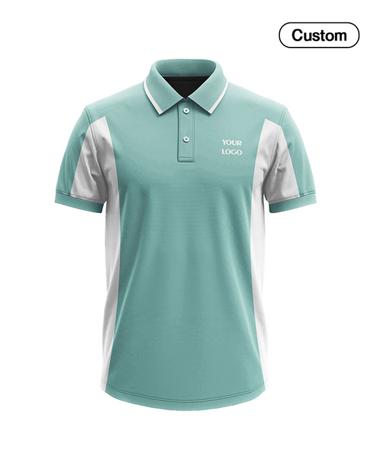 Custom Polo T-Shirt – Raglan Contrast Design – Personalized Tee