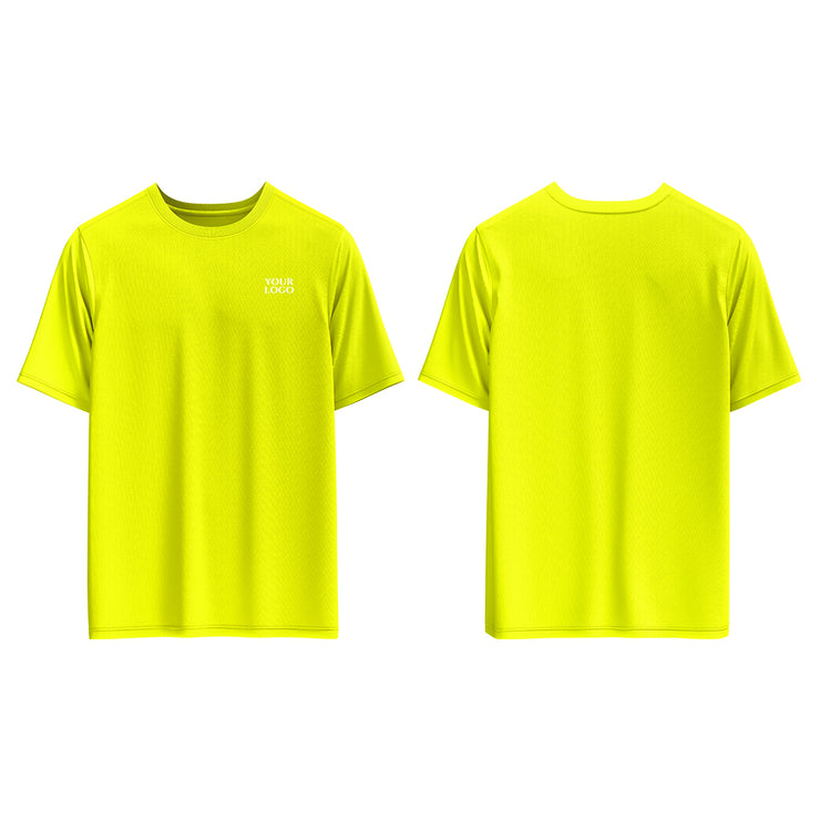 Casual T-Shirt - Solid Custom Logos & Team Colors