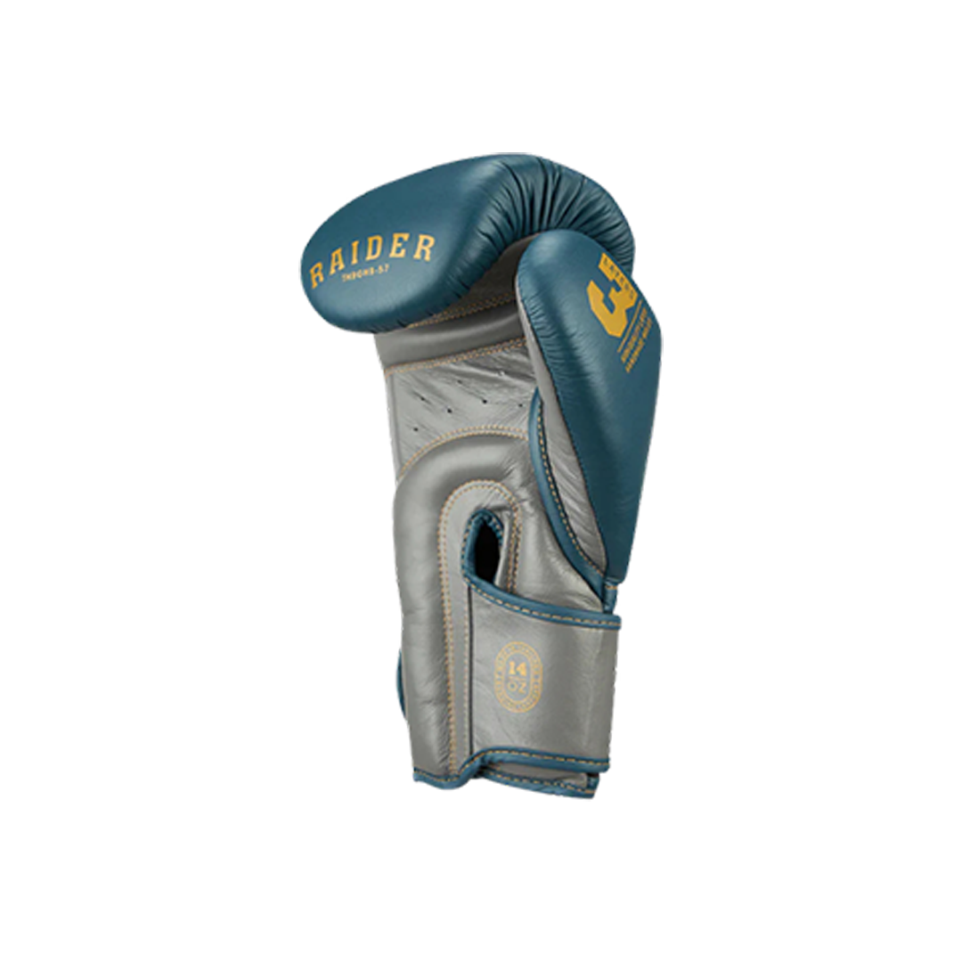 Boxing Gloves - RAIDER - Blue Grey