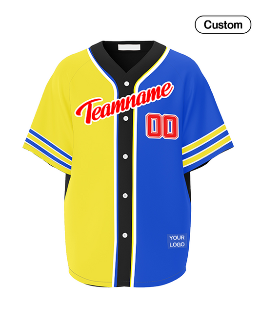 Custom Baseball Jersey – Two-Tone Design – Personalized Jersey
