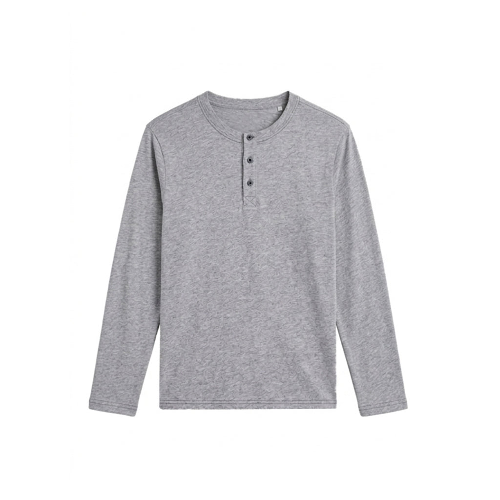 Custom Women Henley Full Sleeves Henley - Solid Color Personalized Tee