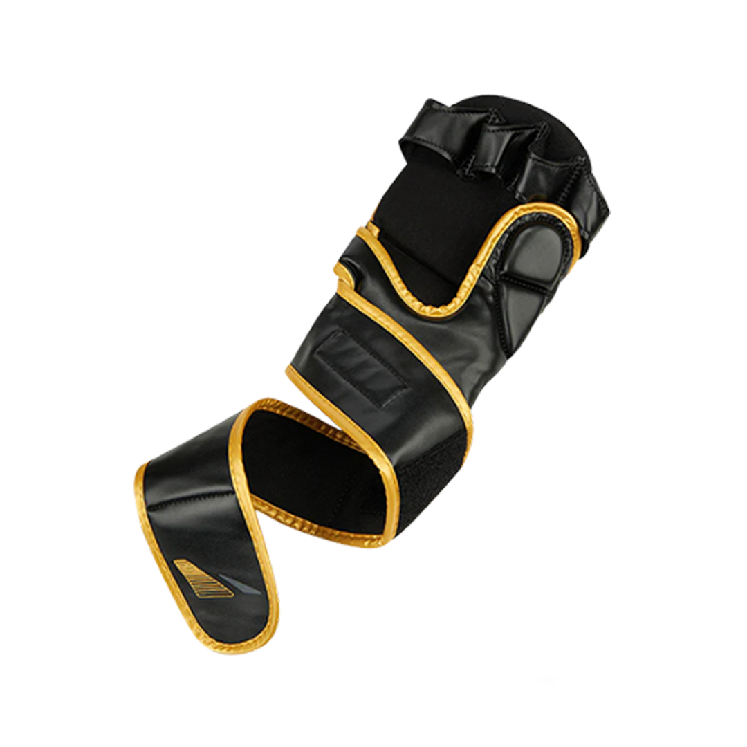 MMA Gloves - HYBRID GOLDEN - IMMAF Approved Faux Leather Fight Gloves