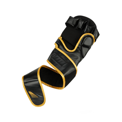 MMA Gloves - HYBRID GOLDEN - IMMAF Approved Faux Leather Fight Gloves