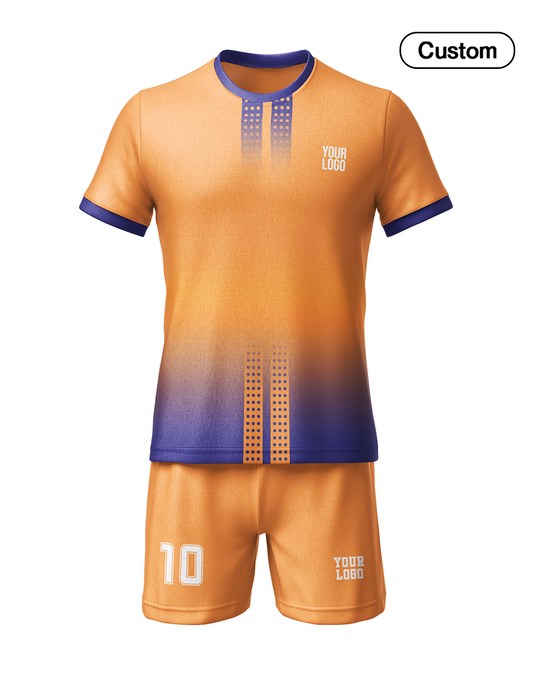 Custom Soccer Uniform – Gradient Design – Personalized Kit