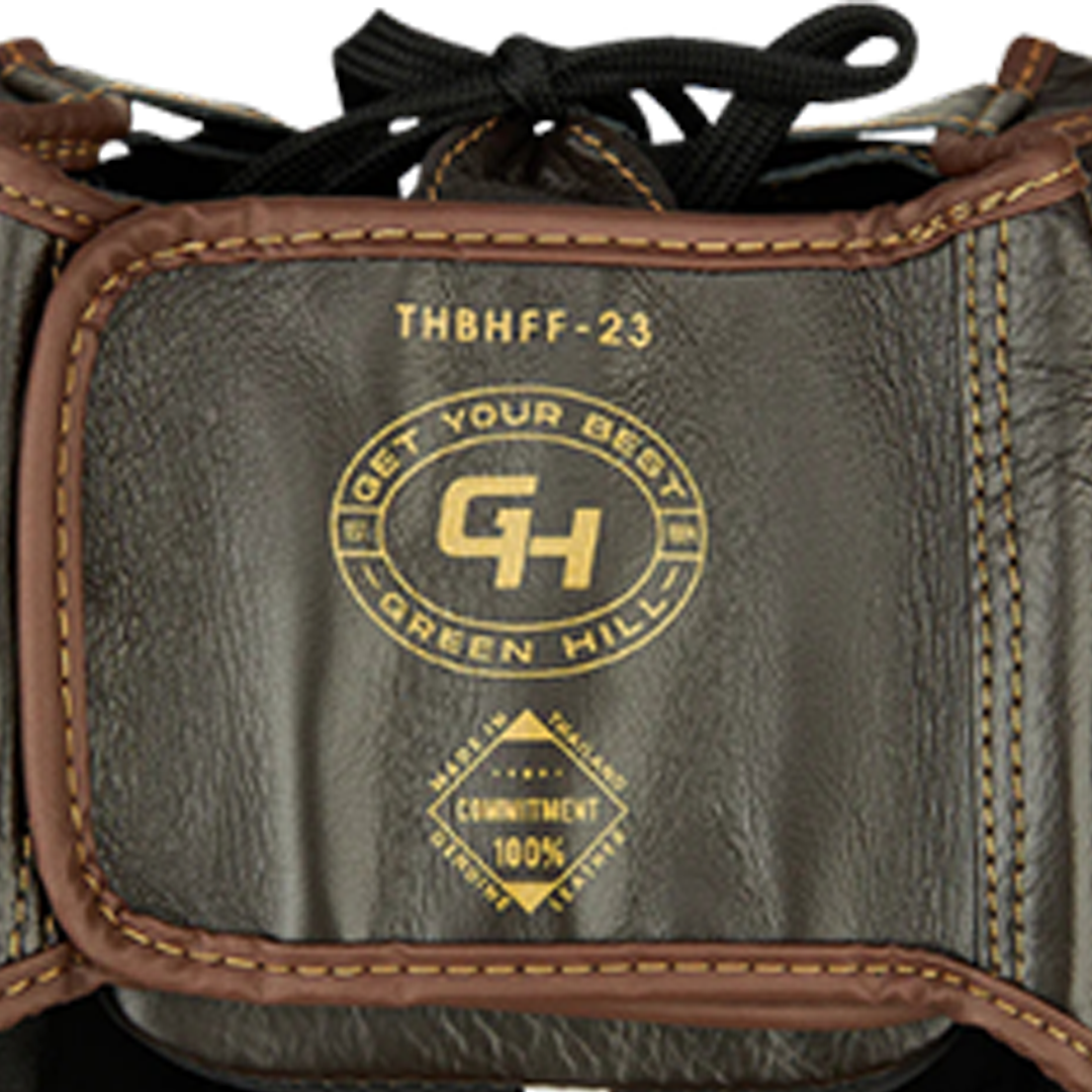 Boxing Head Gear - KEEPER - Tan Brown