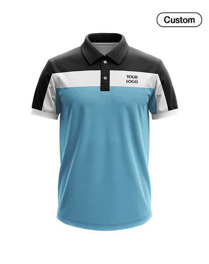 Custom Polo T-Shirt – Raglan Trim Vector – Personalized Polo T-Shirt