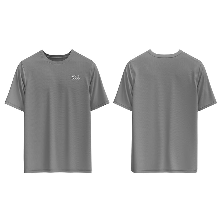 Casual T-Shirt - Solid Custom Logos & Team Colors