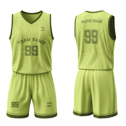 Custom Basketball Uniform – Abstract Seamless – Personalized Gamewear