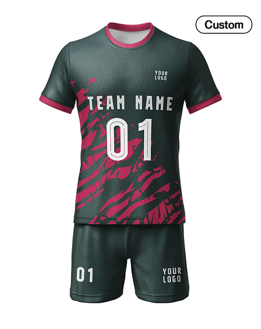 Custom Soccer Uniform – Accent Design – Personalized Team Kit