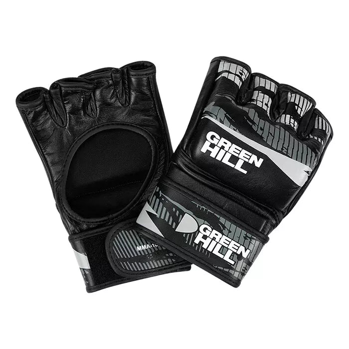 MMA Gloves - IRON - Genuine Leather Mixed Martial Arts Gloves