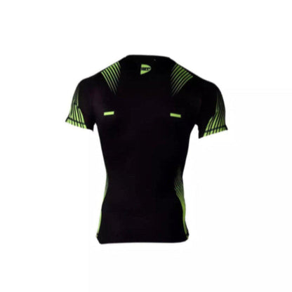 Half Sleeeves - MMA RASH GUARD - Compression Lycra Performance Shirt