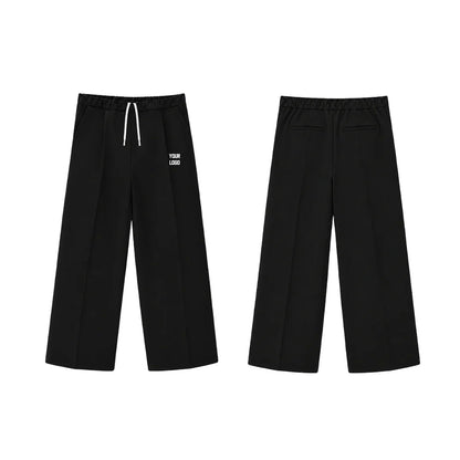 Custom Boys Wide Trouser - Solid Design Personalized Bottoms