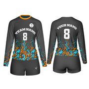 Volleyball Uniforms – Pattern Design Custom Logos, Colors & Patterns