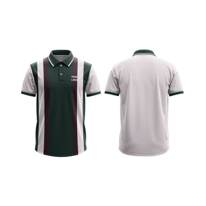 Custom Polo T-Shirt – Cut & Sew Panel Design – Personalized T-Shirt
