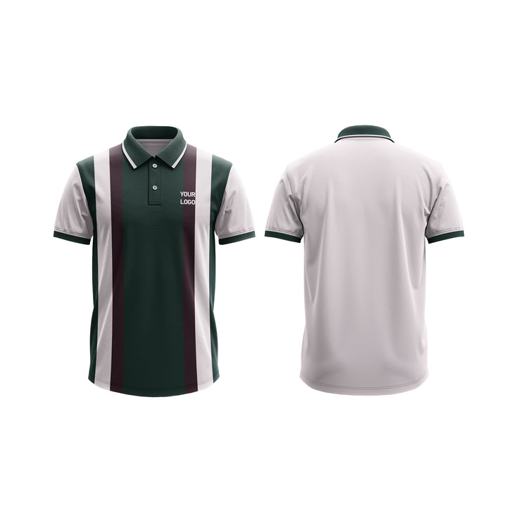 Polo Shirt – Striped Custom Colors, Logos & Styles