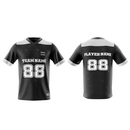 Custom American Football Jersey - Geo Design - Personalized Jersey