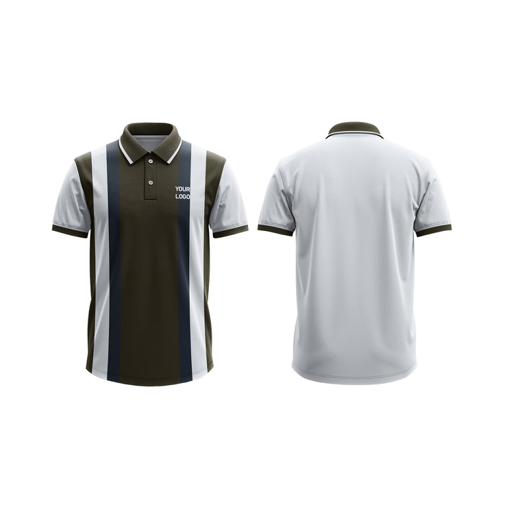 Polo Shirt – Striped Custom Colors, Logos & Styles