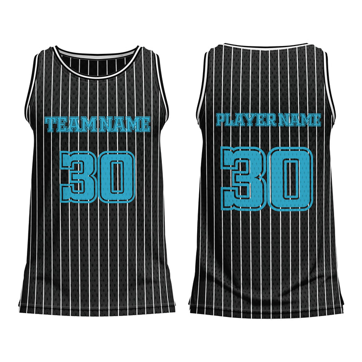 Basketball Jerseys – Striped Custom Logos & Team Colors