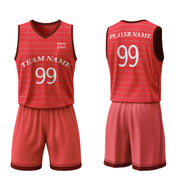 Basketball Uniforms – Horizontal Custom Logos & Team Colors