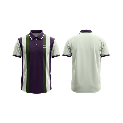 Custom Polo T-Shirt – Cut & Sew Panel Design – Personalized T-Shirt