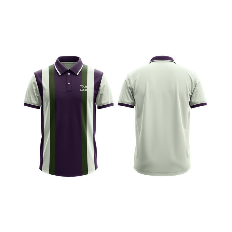 Polo Shirt – Striped Custom Colors, Logos & Styles