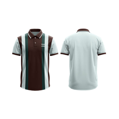 Custom Polo T-Shirt – Cut & Sew Panel Design – Personalized T-Shirt